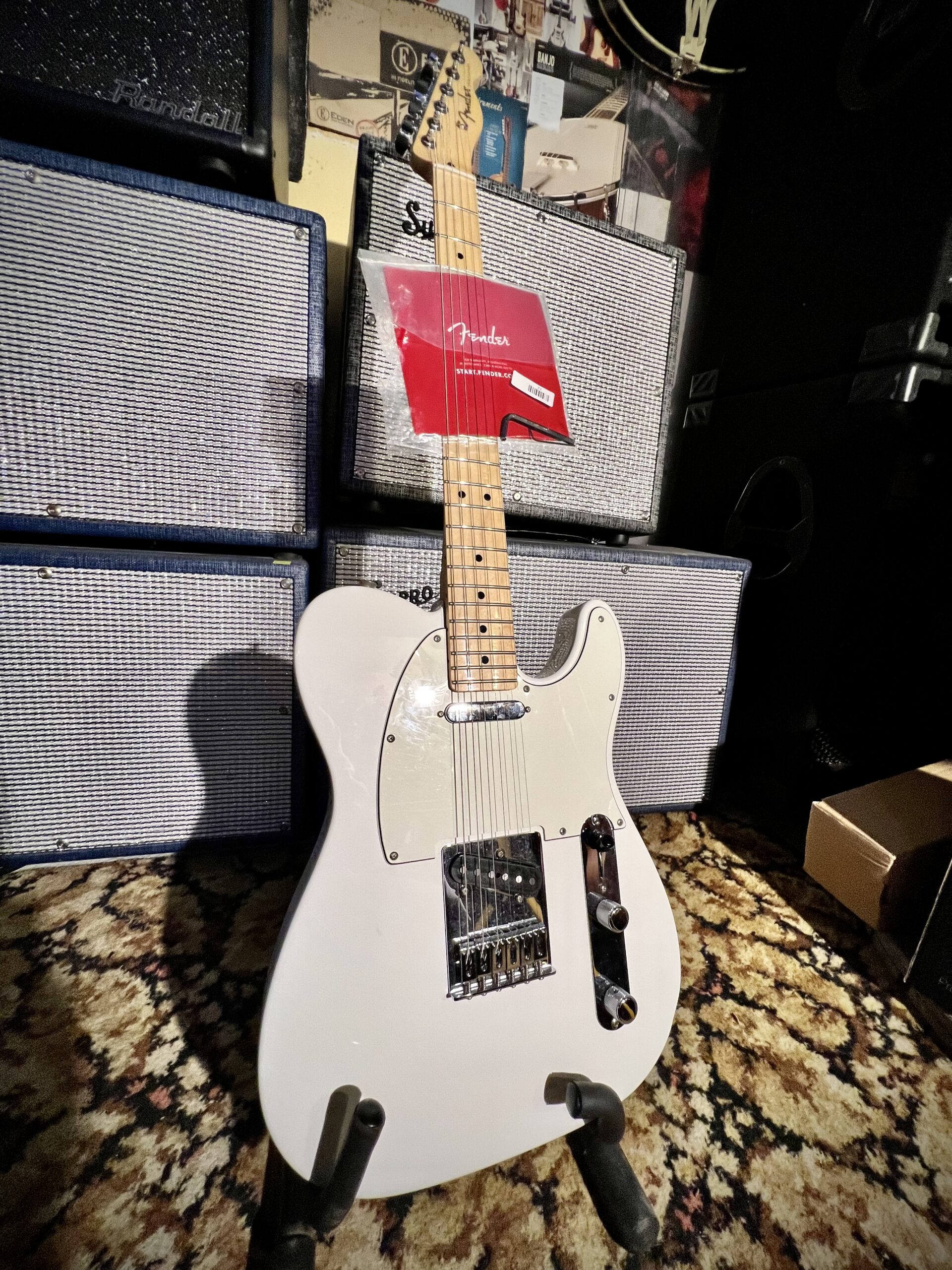 Fender Player Telecaster MN Polar White 2022 - Band Aid Music