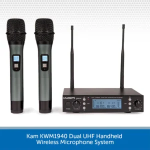 Kam Dual Wireless Microphone Multi-Channel System