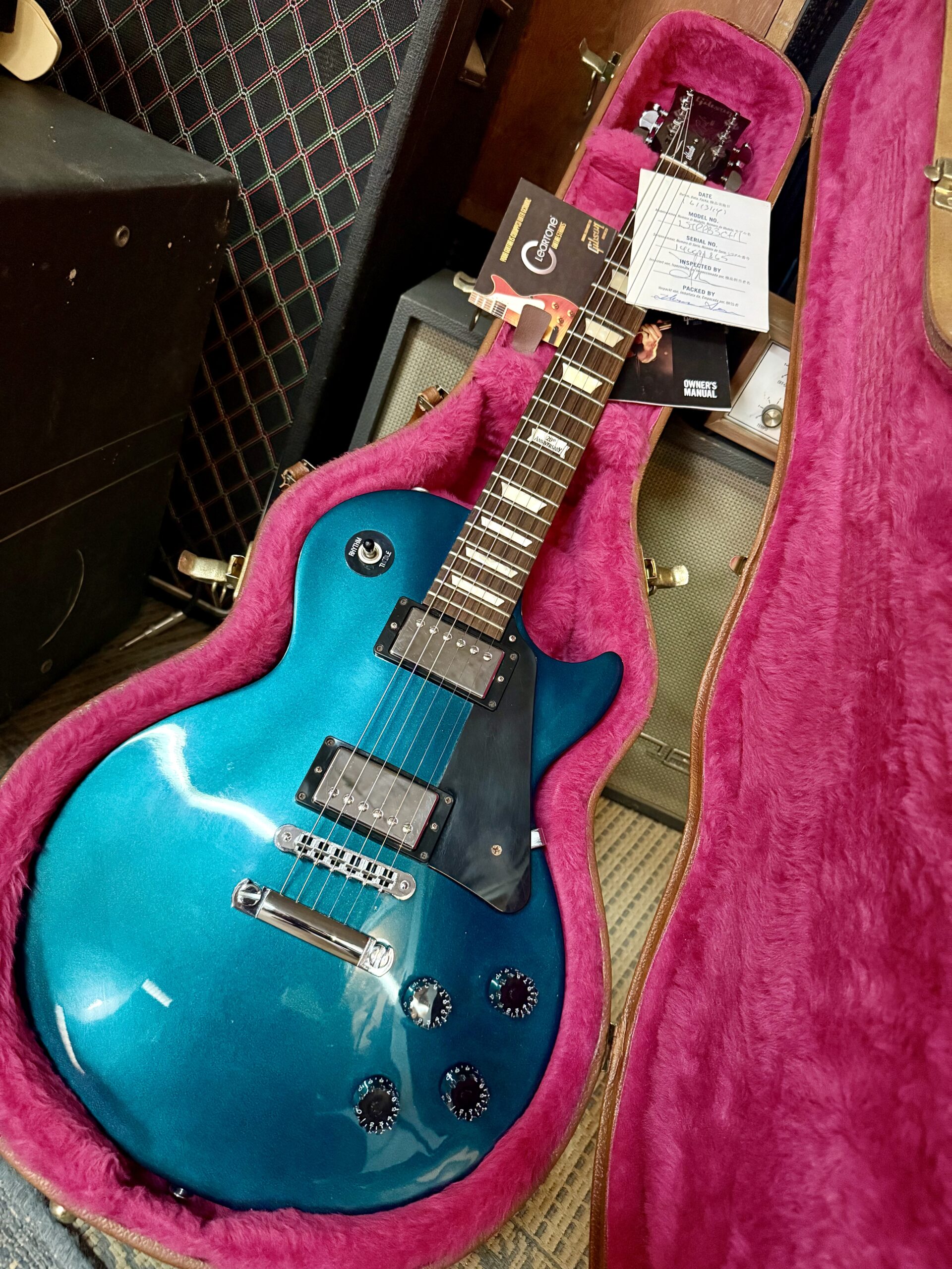 Gibson Les Paul Studio Pro 120th Anniversary 2014 - Teal
