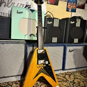 Epiphone Joe Bonamassa “Amos” Korina Flying V – Limited Edition