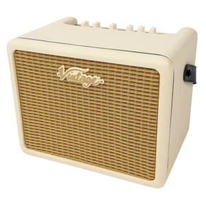 Vintage Retro 20w Bass Combo with DSP ~ Vintage White VMB20VW