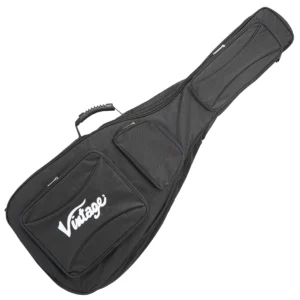 Vintage Deluxe Dreadnought Guitar Bag ~ Black VDDG2
