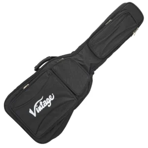 Vintage Deluxe Electric Guitar Bag ~ Black VDEG2