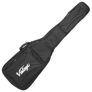 Vintage Deluxe Electric Bass Bag ~ Black VDEB2