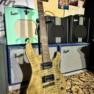 Cort KX Custom Electric Guitar - Flamed Maple Top - Seymour Duncans